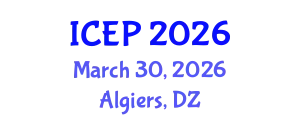 International Conference on Environment Protection (ICEP) March 30, 2026 - Algiers, Algeria