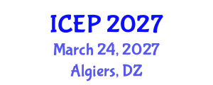 International Conference on Environment Protection (ICEP) March 24, 2027 - Algiers, Algeria