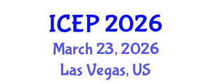 International Conference on Environment Protection (ICEP) March 23, 2026 - Las Vegas, United States