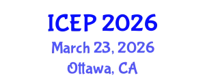 International Conference on Environment Protection (ICEP) March 23, 2026 - Ottawa, Canada