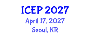 International Conference on Environment Protection (ICEP) April 17, 2027 - Seoul, Republic of Korea