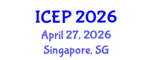 International Conference on Environment Protection (ICEP) April 27, 2026 - Singapore, Singapore
