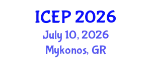 International Conference on Environment Protection (ICEP) July 10, 2026 - Mykonos, Greece