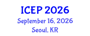 International Conference on Environment Protection (ICEP) September 16, 2026 - Seoul, Republic of Korea