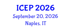 International Conference on Environment Protection (ICEP) September 20, 2026 - Naples, Italy