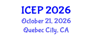 International Conference on Environment Protection (ICEP) October 21, 2026 - Quebec City, Canada