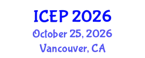 International Conference on Environment Protection (ICEP) October 25, 2026 - Vancouver, Canada