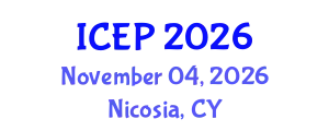 International Conference on Environment Protection (ICEP) November 04, 2026 - Nicosia, Cyprus