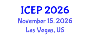 International Conference on Environment Protection (ICEP) November 15, 2026 - Las Vegas, United States