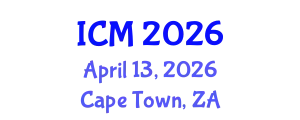 International Conference on Medicine (ICM) April 13, 2026 - Cape Town, South Africa