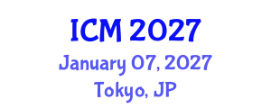 International Conference on Medicine (ICM) January 07, 2027 - Tokyo, Japan