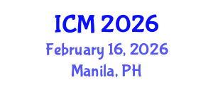 International Conference on Medicine (ICM) February 16, 2026 - Manila, Philippines