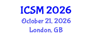 International Conference on Sleep Medicine (ICSM) October 21, 2026 - London, United Kingdom