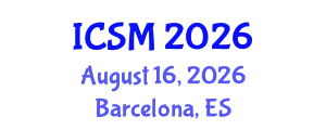 International Conference on Sleep Medicine (ICSM) August 16, 2026 - Barcelona, Spain