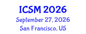 International Conference on Sleep Medicine (ICSM) September 27, 2026 - San Francisco, United States