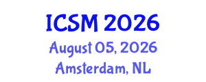 International Conference on Sleep Medicine (ICSM) August 05, 2026 - Amsterdam, Netherlands