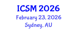 International Conference on Sleep Medicine (ICSM) February 23, 2026 - Sydney, Australia