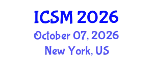 International Conference on Sleep Medicine (ICSM) October 07, 2026 - New York, United States