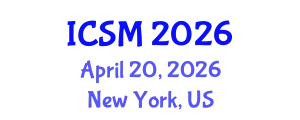 International Conference on Sleep Medicine (ICSM) April 20, 2026 - New York, United States