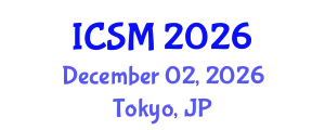 International Conference on Sleep Medicine (ICSM) December 02, 2026 - Tokyo, Japan