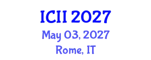 International Conference on Industry Innovation (ICII) May 03, 2027 - Rome, Italy