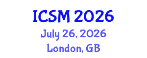 International Conference on Strategic Marketing (ICSM) July 26, 2026 - London, United Kingdom