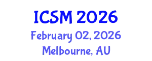 International Conference on Strategic Marketing (ICSM) February 02, 2026 - Melbourne, Australia