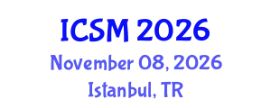 International Conference on Strategic Marketing (ICSM) November 08, 2026 - Istanbul, Turkey