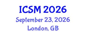 International Conference on Strategic Marketing (ICSM) September 23, 2026 - London, United Kingdom