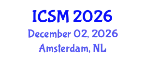 International Conference on Strategic Marketing (ICSM) December 02, 2026 - Amsterdam, Netherlands
