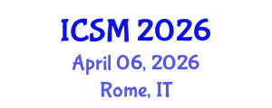 International Conference on Strategic Marketing (ICSM) April 06, 2026 - Rome, Italy