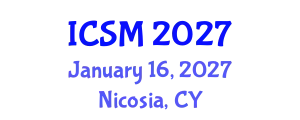 International Conference on Strategic Marketing (ICSM) January 16, 2027 - Nicosia, Cyprus