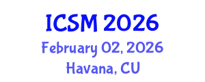 International Conference on Strategic Marketing (ICSM) February 02, 2026 - Havana, Cuba