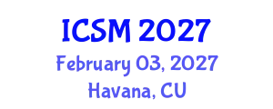 International Conference on Strategic Marketing (ICSM) February 03, 2027 - Havana, Cuba
