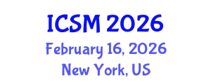 International Conference on Strategic Marketing (ICSM) February 16, 2026 - New York, United States