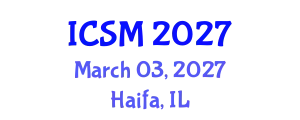 International Conference on Strategic Marketing (ICSM) March 03, 2027 - Haifa, Israel