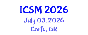 International Conference on Strategic Marketing (ICSM) July 03, 2026 - Corfu, Greece
