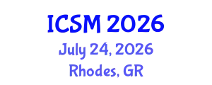 International Conference on Strategic Marketing (ICSM) July 24, 2026 - Rhodes, Greece