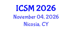 International Conference on Strategic Marketing (ICSM) November 04, 2026 - Nicosia, Cyprus