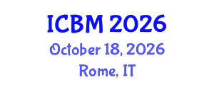 International Conference on B2B Marketing (ICBM) October 18, 2026 - Rome, Italy