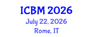 International Conference on B2B Marketing (ICBM) July 22, 2026 - Rome, Italy