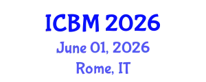 International Conference on B2B Marketing (ICBM) June 01, 2026 - Rome, Italy