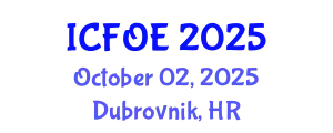 International Conference on Future of Education (ICFOE) October 02, 2025 - Dubrovnik, Croatia