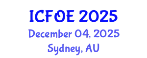 International Conference on Future of Education (ICFOE) December 04, 2025 - Sydney, Australia