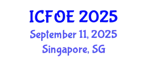 International Conference on Future of Education (ICFOE) September 11, 2025 - Singapore, Singapore