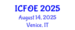 International Conference on Future of Education (ICFOE) August 14, 2025 - Venice, Italy