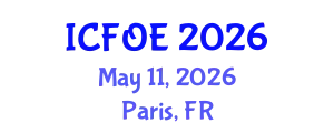 International Conference on Future of Education (ICFOE) May 11, 2026 - Paris, France