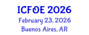International Conference on Future of Education (ICFOE) February 23, 2026 - Buenos Aires, Argentina