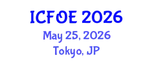 International Conference on Future of Education (ICFOE) May 25, 2026 - Tokyo, Japan
