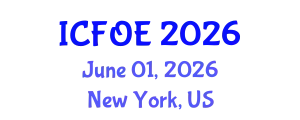 International Conference on Future of Education (ICFOE) June 01, 2026 - New York, United States